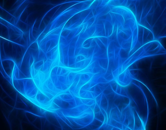 What comes out of the blue......WILL scare the hell out of you!